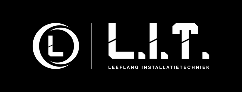 Lit thumbnail white logo black background